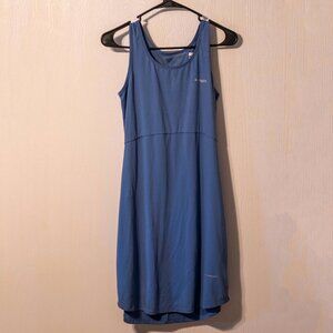 Columbia Omni-Freeze Sleeveless Athletic Tennis Dress – Size M – Blue